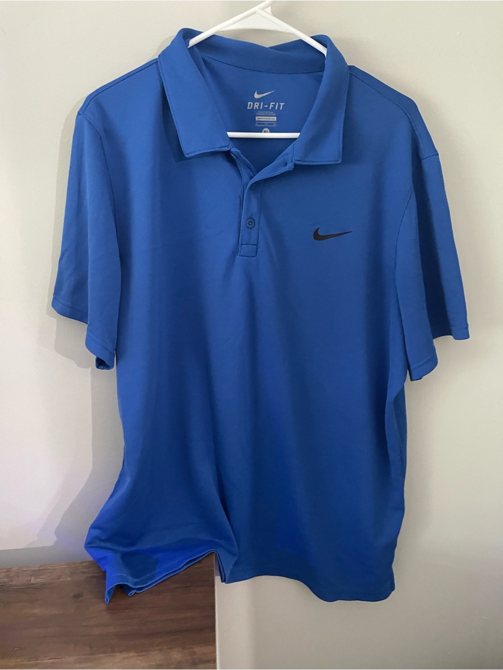 Nike Men’s Blue Dri-FIT Polo Shirt